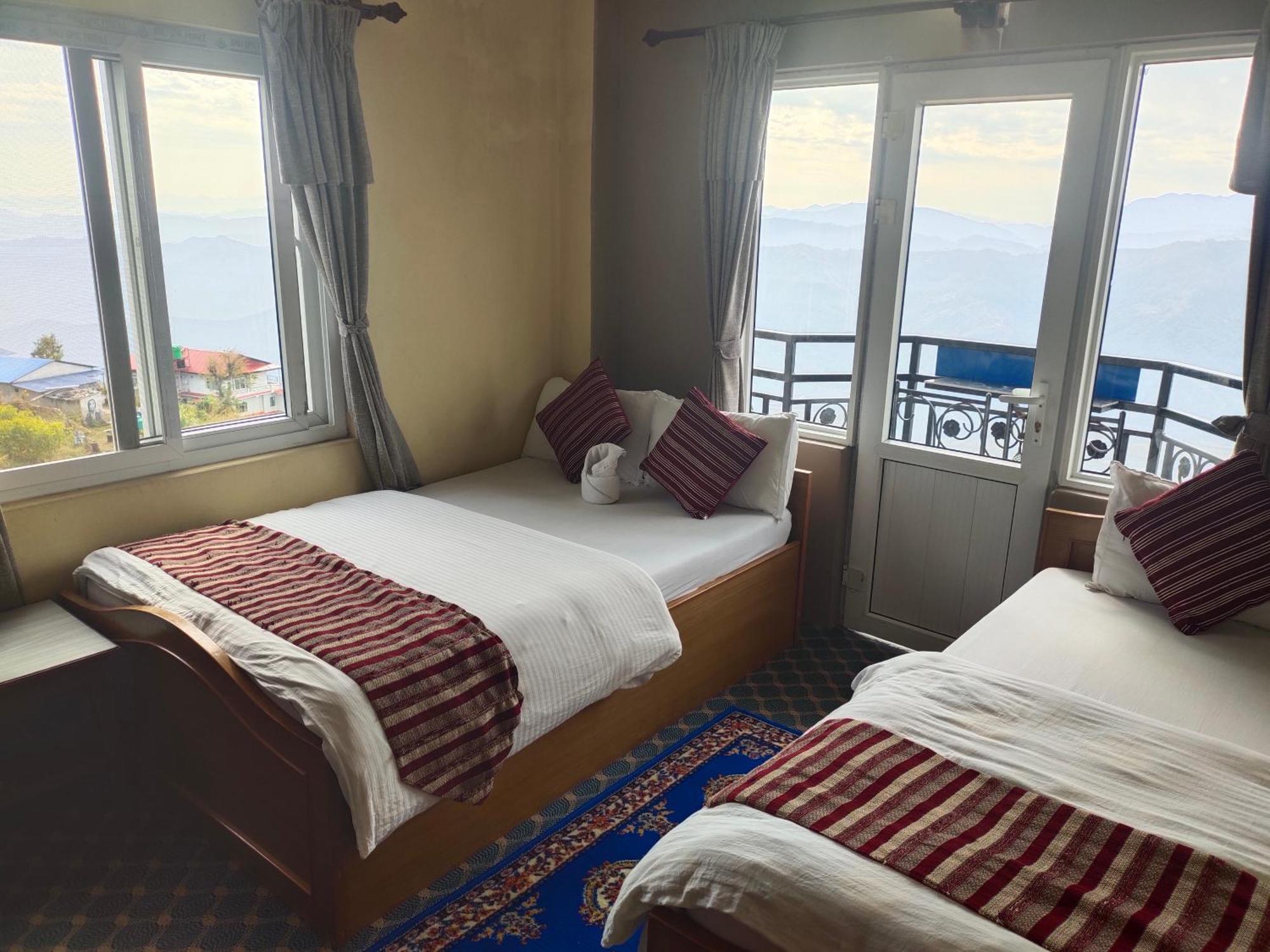 Hotel High Ground Inn Sarangkot Pokhara Pokój zdjęcie