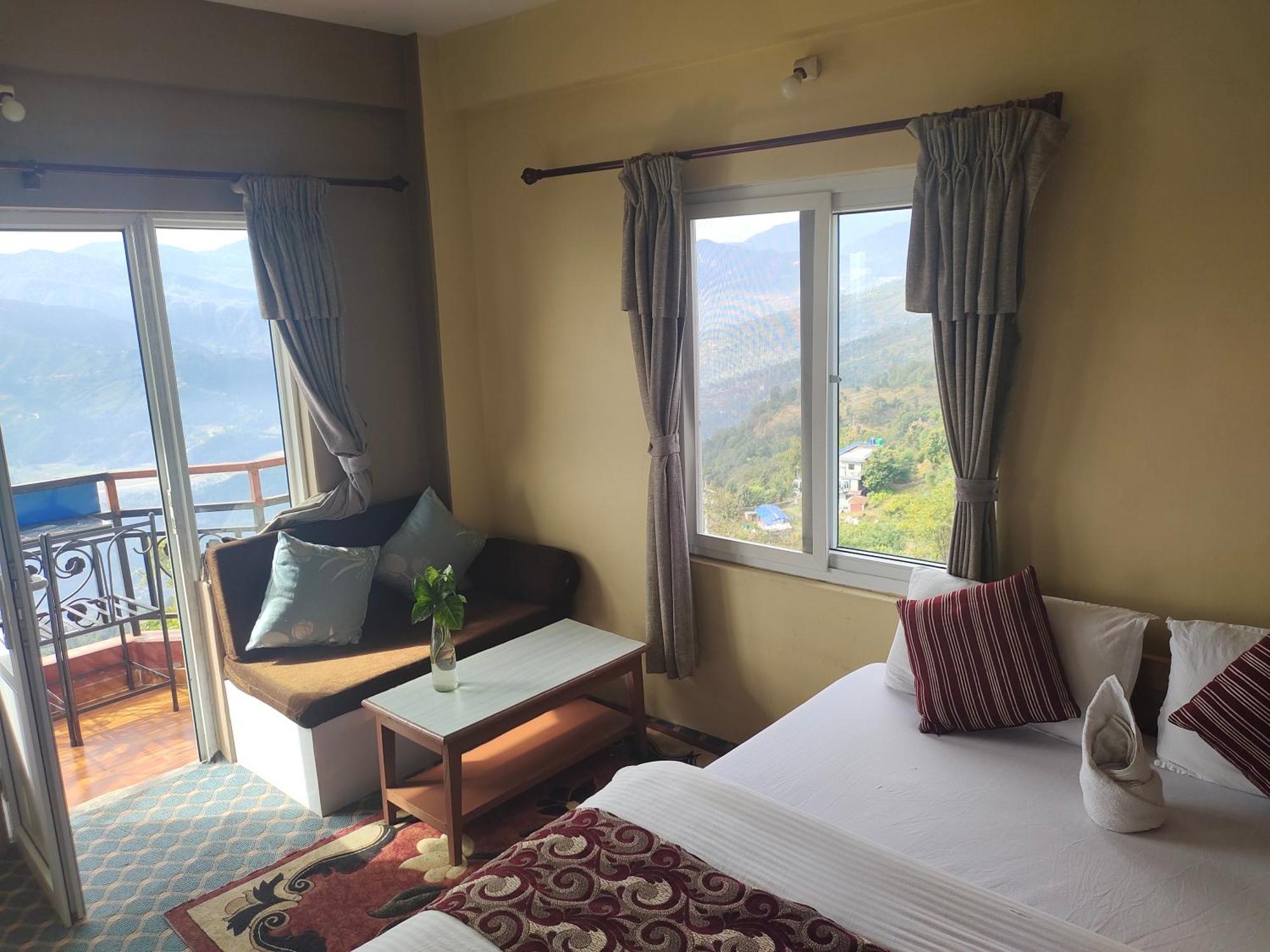 Hotel High Ground Inn Sarangkot Pokhara Pokój zdjęcie